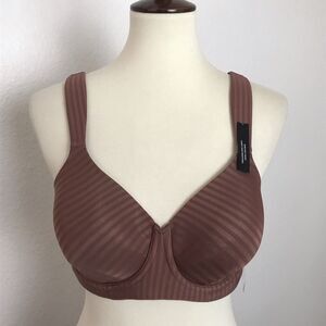Avenue Lingerie Bra Wireless T-Shirt Striped